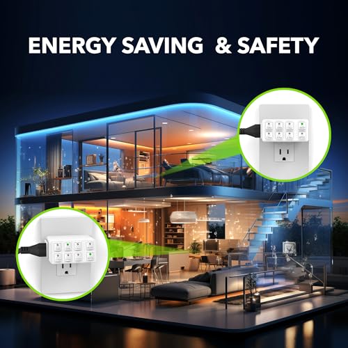 BN-LINK Indoor Countdown Timer with Repeat Function, 3-Prong Outlet Timer - style: 1 Pack