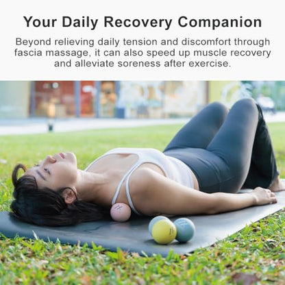 High-Density Therapy Massage Balls (2-Pack), Pink + Pink (50D+50D) - color: Soothing Pink + Soothing Pink (50d+50d)