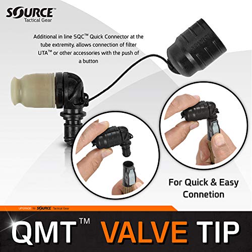 Source Tactical Helix High-Flow Bite Valve - color: Black