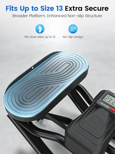 Yagud Rock Stepper Side to Side with Resistance Bands, Rocking Stepper