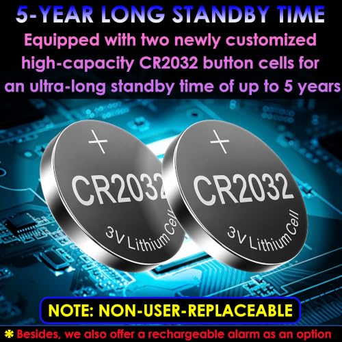 130db Personal Safety Alarm with Ultra Bright Strobe Light. Rose Gold - color: RoseGold, style: Button cell