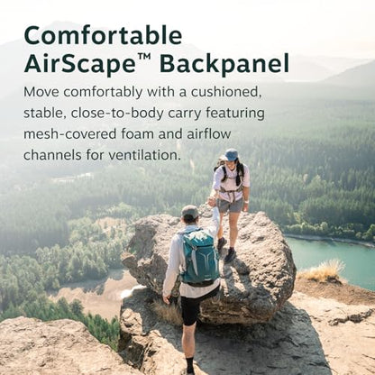 Osprey Sportlite Lightweight Hiking Backpack with Hydraulics Reservoir for Men & Women - Everyday Hydration Travel Bag - color: Serenity Blue, style: 20l