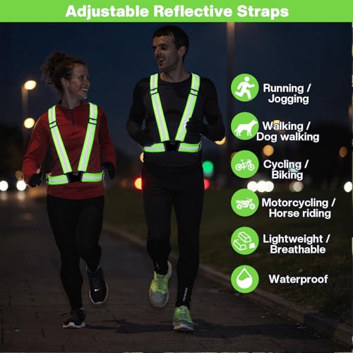 30 Pcs Reflective Vest, High Visibility Safety
