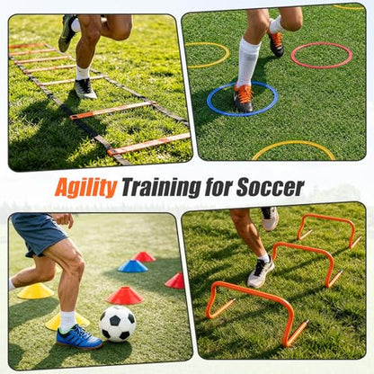 Agility Training Equipment for Soccer, Basketball, Football and Baseball Training