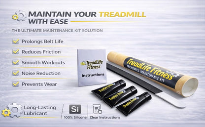 Treadmill Lubrication Kit - 3 Lube Applications - 22" Applicator Wand - Instructions