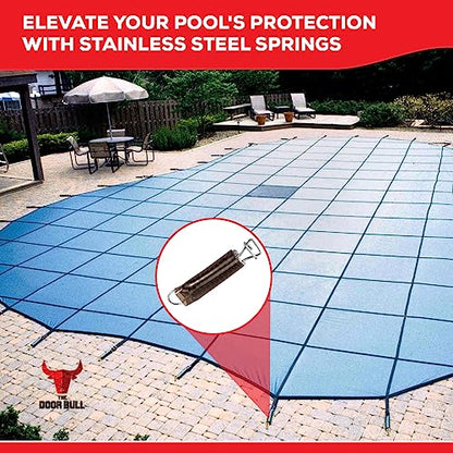 The Door Bull Stainless Steel Pool Safety Cover Springs - 10 Pack - size: 10 Pack