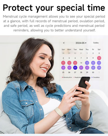 Screenless Health Fitness Tracker for Men Women Activity Watch 24/7 Heart Rate Blood Pressure Sleep HRV Monitor Step Counter Smart Bracelet No Screen Long Battery Life - color: Beige