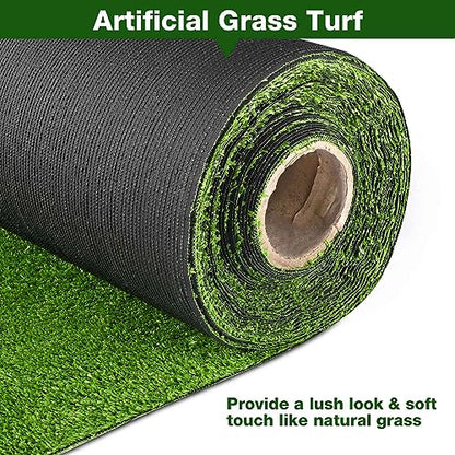 Yescom Sports Workout Outdoor Gym Flooring Turf for Crossfit Training Sled - size: 0.4"H-5'x65'(325Sq.Ft)