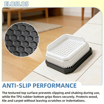 4 Pack Stackable Treadmill Riser Blocks, for Gym and Home Use - color: White, size: 1 layer(1nches)