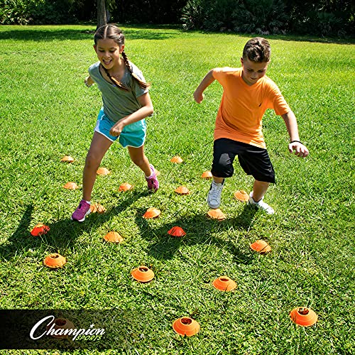 Champion Sports - color: Neon Blue, size: 5 Inch Diameter
