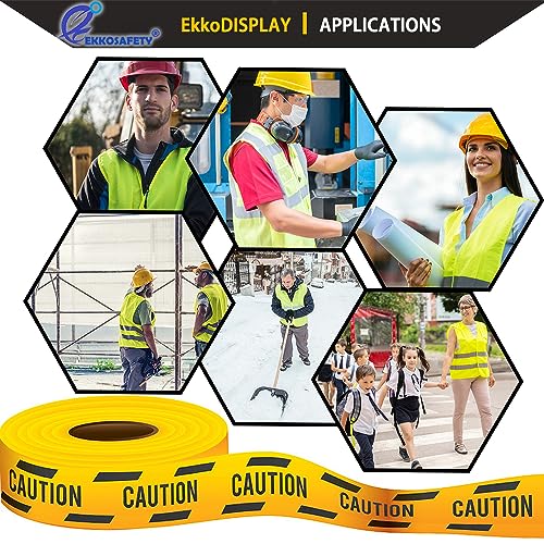 High Vis Safety Vest for Men with Pockets,EK176,Yellow,M - color: Yellowmesh-ek176, size: Medium