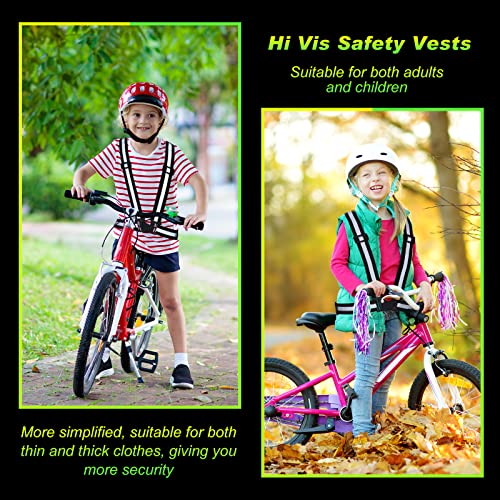 Hercicy Reflective Vest High Visibility Safety Vests Bulk - color: Black