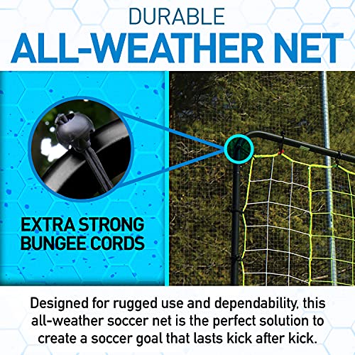 Franklin Sports Soccer Rebounder - style: 12' x 6' - Black