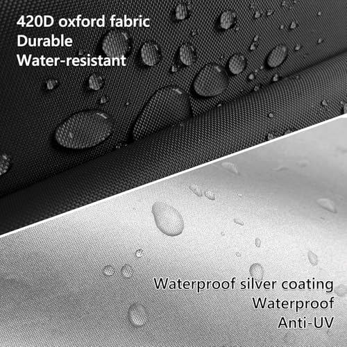 Rowing Machine Cover Concept 2 Rower Accessories Waterproof Dustproof Fitness Equipment Cover Fit for Concept 2 Rowing Machine 95" L x 24" W x 40" H Black