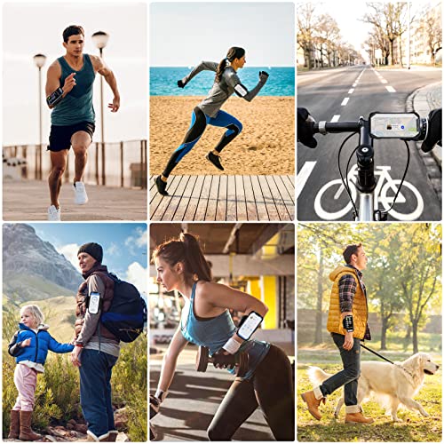Cikyner 3 in 1 Running Armband, 360° Rotatable & Detachable Sports Armband - color: G5Black