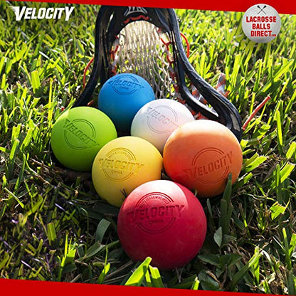 Velocity Lacrosse Balls - 1, 2, 3, 6, 12, 18, 24, 36, 60 and 120 Packs - for Practice, Official NFHS and College Approved Size - color: Teal, size: 120 Balls, style: Practice Ball