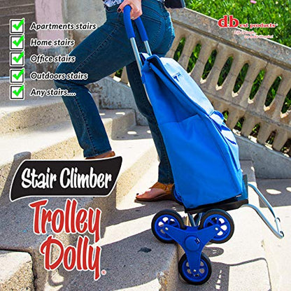 Stair Climber Trolley Dolly - color: Blue, style: Standard