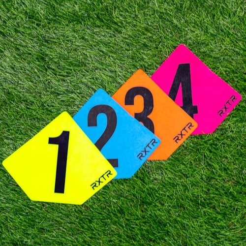 RXTR QuickPlay Cognitive Markers Set of 4 - Reaction & Agility Training