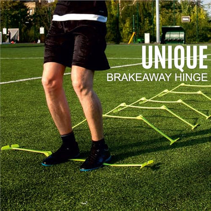 QUICKPLAY Adjustable Speed Hurdles Set of 6 - Agility & Soccer Training