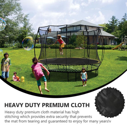Trampoline Replacement Mat Round Jumping Mat Mesh Cloth Breathable Uv-Resistant Fade-Resistant Trampoline Replacement Parts for Backyard Garden Use 27.55 X 27.55 X 0.03 in