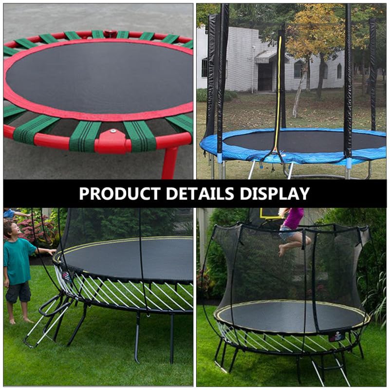 Trampoline Replacement Mat Round Jumping Mat Mesh Cloth Breathable Uv-Resistant Fade-Resistant Trampoline Replacement Parts for Backyard Garden Use 27.55 X 27.55 X 0.03 in