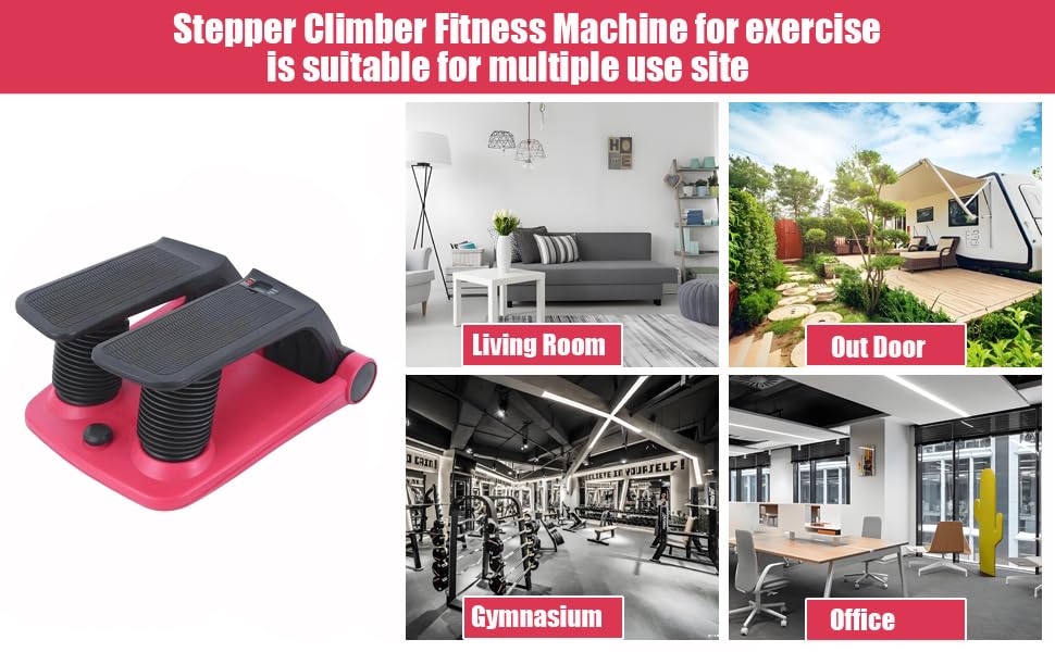 Stepper Climber Fitness Machine, Air Stair Climber Stepper