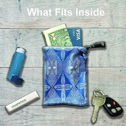 Travel Wrist Wallet Pouch With Zipper Pocket For Cash, Cards, Money. Made For Travel, Running, Walking & Hiking - Maui Brown/Black - color: Maui Brown / Black