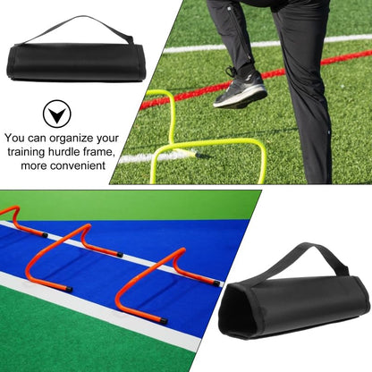 2 Pack Agility Hurdles Carrier Handle Quick Attachment Carrying Wrap Grip Storage Organizer for Speed Training Hurdle Soccer Basketball Football Training Equipment Easy Transport
