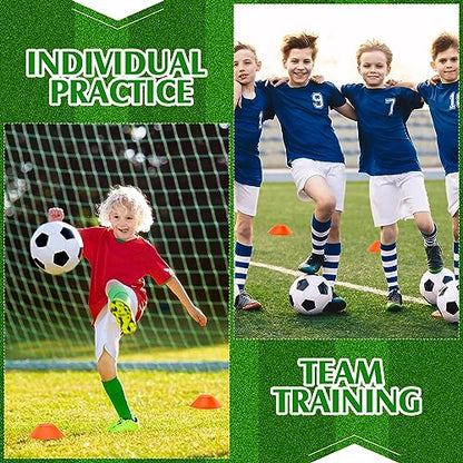 Hanaive Mini Soccer Cones for Agility Drills, 5 Inch