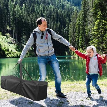 INFANZIA 50in Large Travel Duffel Bag, 600D Water Resistant Foldable, 145L - size: 50x11x16 inch-145L