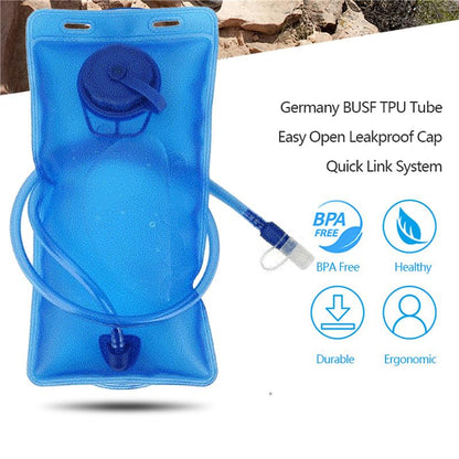 Lake Blue Hydration Packs Trail Running Backpack Ultra Lightweight Hydration Vest with 2L Water Bladder for Bicycle Marathon Hiking Bicycle Bags Water Bag Portable Road Cycling Sport Climbing Pouch