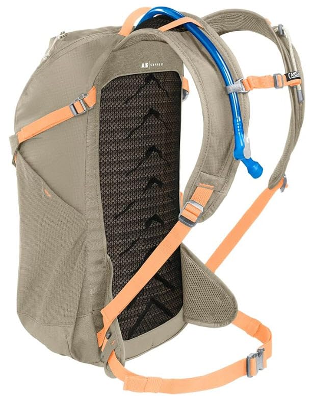 CamelBak Women’s Rim Runner X20 Hiking Hydration Backpack with 70oz Crux Reservoir, Women Specific Fit and Ventilated Support for Day Hiking - color: Sandstone 2.0