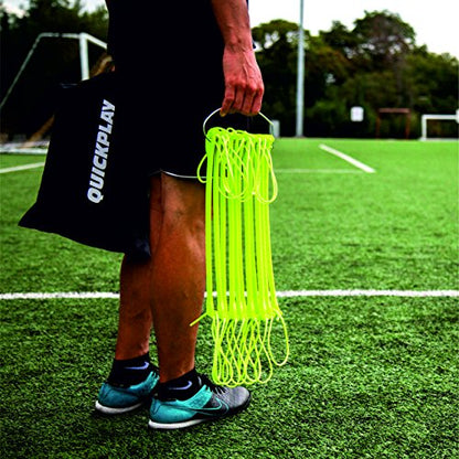 QUICKPLAY Agility Ladder - Adjustable Speed & Footwork Trainer