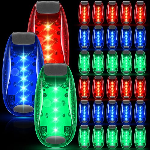 Copkim 30/60/100 Pcs LED Running Light Bulk - color: Red, Blue, Green