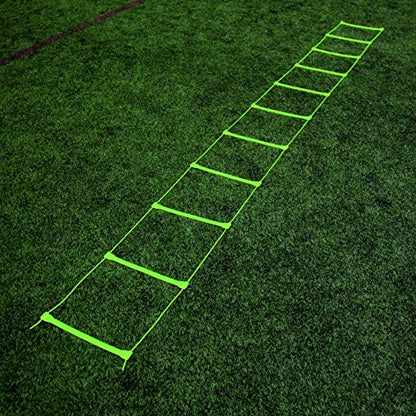 QUICKPLAY Agility Ladder - Adjustable Speed & Footwork Trainer