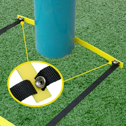 20ft Adjustable Agility Ladder with Carry Bag Training Equipment for Footwork Drills