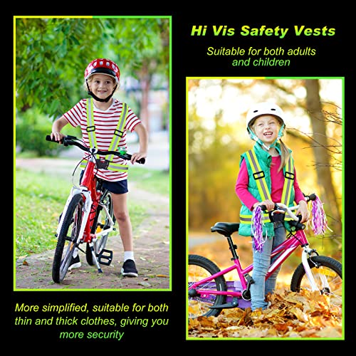 Hercicy Reflective Vest High Visibility Safety Vests Bulk - color: Yellow